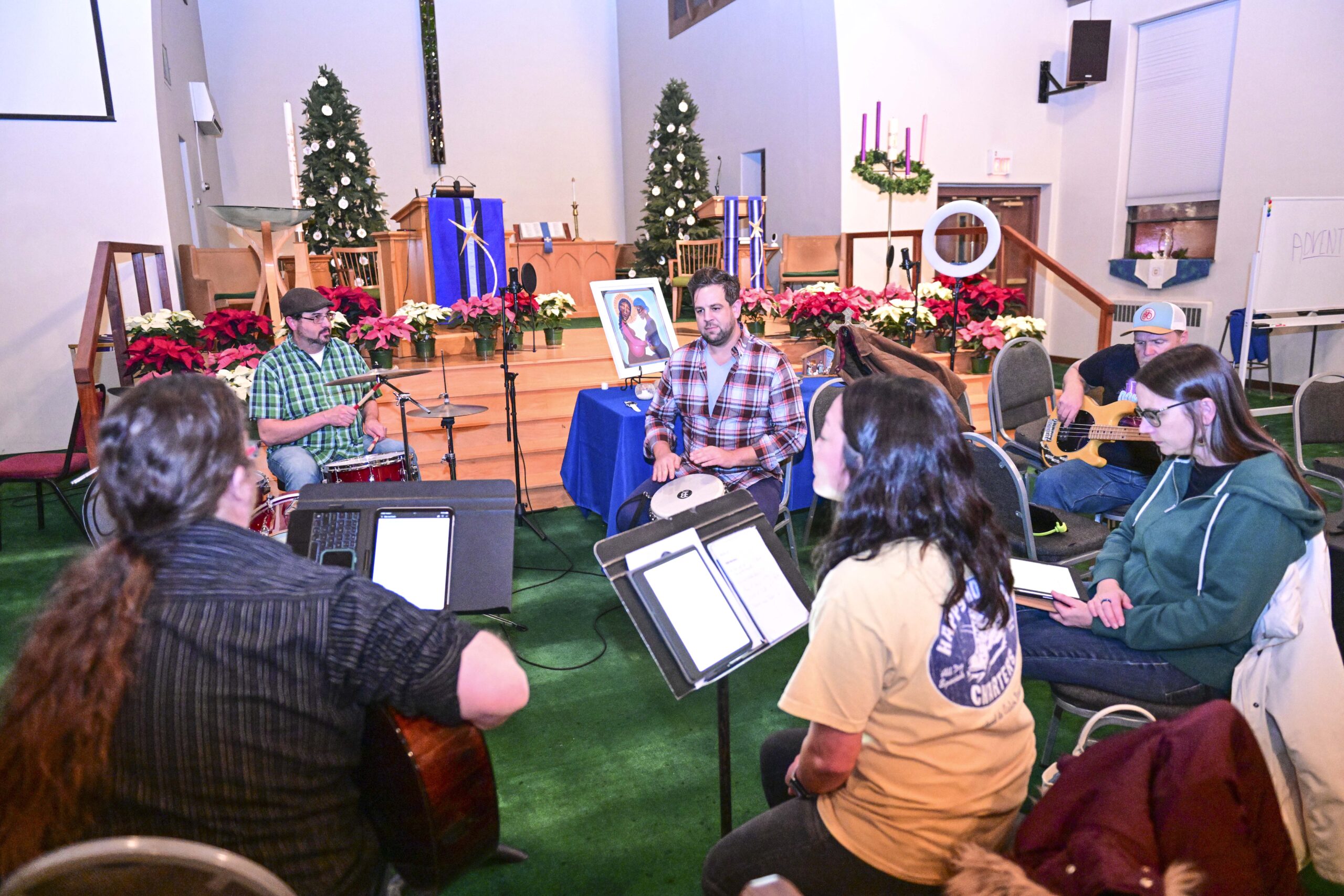 Beer and Hymns raising glasses and voices to support local charity
